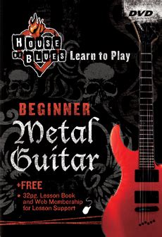 rock house method metal guitar|House of Blues Beginner, Metal Guitar .